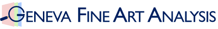 logo de notre partenaire : Site internet de Geneva Fine Art Analysis